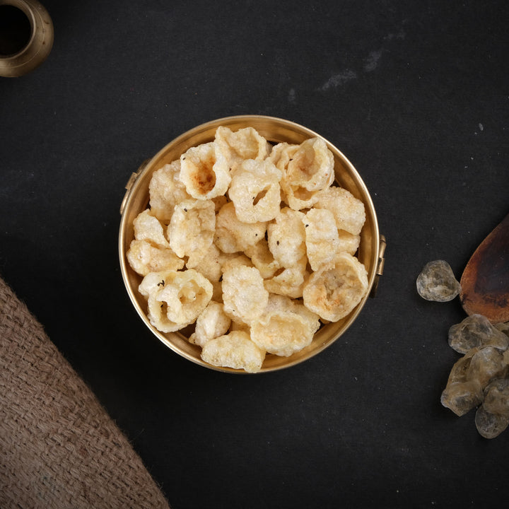 Biyyam Vadiyalu / Rice Fryums 100g