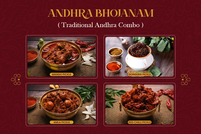 Andhra Bhojanam (Traditional Andhra Combo)