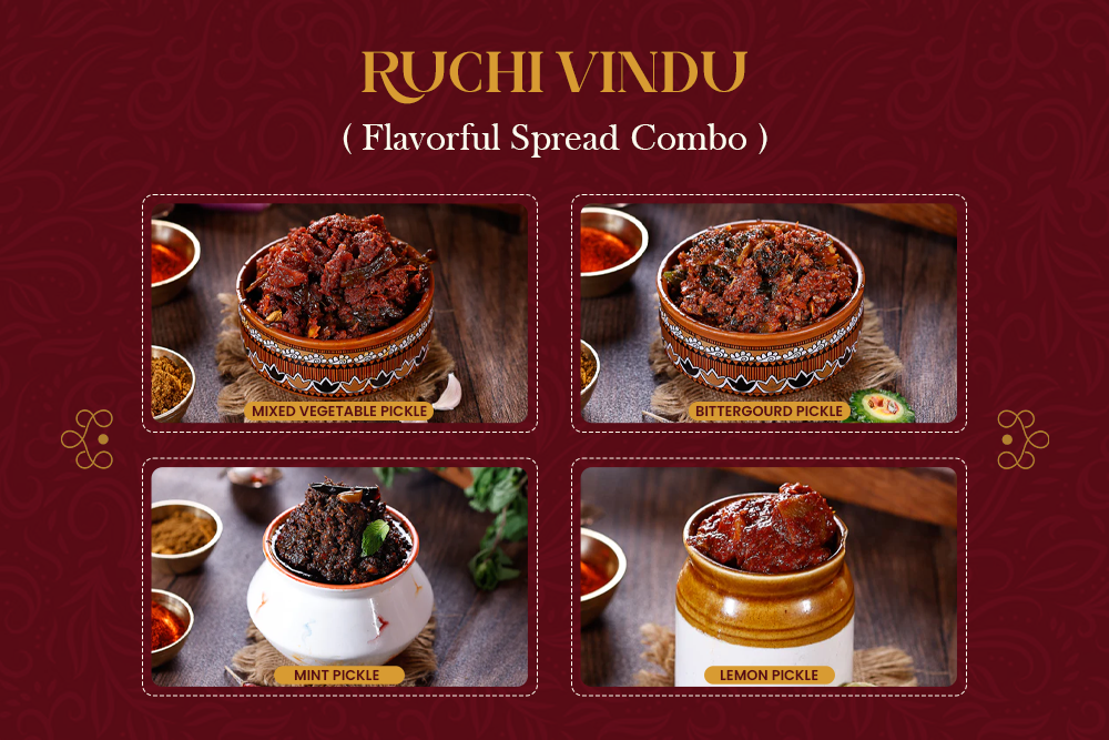 Ruchi Vindu (Flavorful Spread Combo)