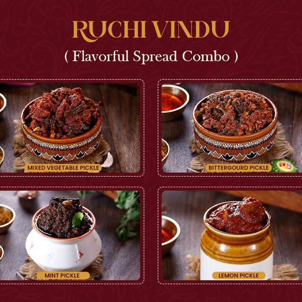Ruchi Vindu (Flavorful Spread Combo)