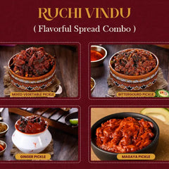 Ruchi Vindu (Flavorful Spread Combo)