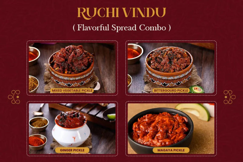 Ruchi Vindu (Flavorful Spread Combo)